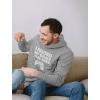 imageI Paused My Game to be Here Gamer Hoodie for Men Gifts for Gamers Funny Mens Gaming HoodiesAdult Gray