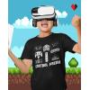 imageTeeStars  Video Game Control Freak Gaming Funny Gamer Youth Kids TShirtBlack