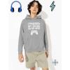imageTstars Kids Gaming Apparel I Paused My Game Gifts for Gamers Sweatshirts HoodiesYouth  Gray