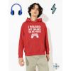 imageTstars Kids Gaming Apparel I Paused My Game Gifts for Gamers Sweatshirts HoodiesYouth  Red
