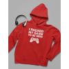 imageTstars Kids Gaming Apparel I Paused My Game Gifts for Gamers Sweatshirts HoodiesYouth  Red