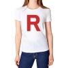 imageTeam R Rocket Inspired Womens Shirt Anime Theme Halloween Costume TShirt for WomenWhite