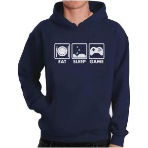 imageTstars Eat Sleep Game Hoodie Gifts for Gamers Gaming Apparel Gamer Hoodies for Men ampamp Teen BoysBlue