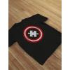 imageAutism Awareness Puzzle Superhero Shield Shirt Captain Autism TShirtBlue