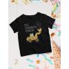 imageConstruction Bulldozer Im Digging Being 2 34 Sleeve Baseball Jersey Toddler Kids TShirtBlack