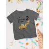 imageConstruction Bulldozer Im Digging Being 2 34 Sleeve Baseball Jersey Toddler Kids TShirtDark Gray