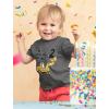 imageConstruction Bulldozer Im Digging Being 2 34 Sleeve Baseball Jersey Toddler Kids TShirtDark Gray