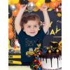 imageConstruction Bulldozer Im Digging Being 2 34 Sleeve Baseball Jersey Toddler Kids TShirtHeather Navy