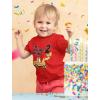 imageConstruction Bulldozer Im Digging Being 2 34 Sleeve Baseball Jersey Toddler Kids TShirtRed
