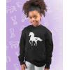 imageGift for Horse Lover  Love Horses Kids HoodieBlack
