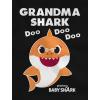 imageGrandma Shark Doo Doo Doo Baby Shark Nana Women Long Sleeve TShirtRed
