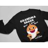 imageGrandma Shark Doo Doo Doo Baby Shark Nana Women SweatshirtRed