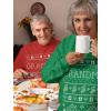 imageGrandpa ampamp Grandma Couple Ugly Christmas Sweatshirt His and Hers Tacky Xmas Holiday Matching Sweatshirts for CouplesGrandma Green  Grandpa Red