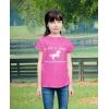 imageHorse Gifts A Girl Who Loves Horses Shirt Horseback Equestrian Youth Kids TShirtPink