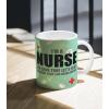 imageIm A Nurse to Save Time Assume Im Never Wrong Funny Coffee Mug Nurses Tea Cup Ceramic Mug 15 Ounce WhiteWhite