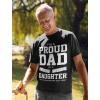 imageIm a Proud Dad Shirt Funny Gifts for Dads Grandfather Fathers Day Awesome Grandpa Abuelo Papa Shirts for MenBlack