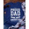 imageIm a Proud Dad Shirt Funny Gifts for Dads Grandfather Fathers Day Awesome Grandpa Abuelo Papa Shirts for MenBlue