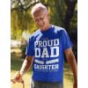 imageIm a Proud Dad Shirt Funny Gifts for Dads Grandfather Fathers Day Awesome Grandpa Abuelo Papa Shirts for MenBlue