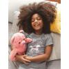 imageJust A Girl Who Loves Horses Gifts for Girls Kids Horseback Riding Horse ShirtGray