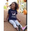 imageJust A Girl Who Loves Horses Gifts for Girls Kids Horseback Riding Horse ShirtNavy