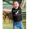 imageJust A Girl Who Loves Horses Shirt Horse Lover Gifts Equestrian Girls ShirtsBlack