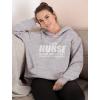 imageJust Assume Im Always Right  Im a Nurse  Funny Women Hoodie Large Gray