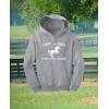 imageJust a Girl Who Loves Horses Hoodie Horse Gifts Equestrian Horseback Riding Kids Girls HoodieGray