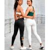 imageLeggings for Women Teen Girls Gift for Fans Team Players Love Volleyball Soccer Horses Mom Hobbies Tights LeggingBlack