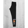 imageLeggings for Women Teen Girls Gift for Fans Team Players Love Volleyball Soccer Horses Mom Hobbies Tights LeggingBlack