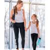 imageLeggings for Women Teen Girls Gift for Fans Team Players Love Volleyball Soccer Horses Mom Hobbies Tights LeggingSoccer Mom  Black