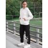 imageLove Volleyball Leggings for Women Teen Girls Gift for Volleyball Fans Fleece JoggersBlack