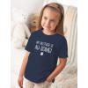 imageMy Brother is AuSome Autism Awareness Siblings Toddler Infant Kids TShirtCalifornia Blue