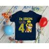 imagePaw Patrol Rubble Digging Being 4 Construction Bulldozer 4th Birthday Toddler Kids TShirtNavyteebooksticker