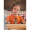 imageSilly Face Turkey Tie Shirt Girls Boys Funny Thanksgiving Day Toddler Kids TShirtOrange