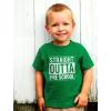 imageStraight Outta Preschool Graduation Funny Gift ToddlerInfant Kids TShirtPink