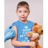 imageTeeStars  Keep Calm My Mom is A Nurse Gift ToddlerInfant Kids TShirtCalifornia Blue
