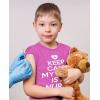 imageTeeStars  Keep Calm My Mom is A Nurse Gift ToddlerInfant Kids TShirtPink