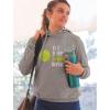 imageTennis Gifts Women Teen Girls Player Sport Eat Sleep Repeat Sweatshirt HoodieGray