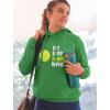 imageTennis Gifts Women Teen Girls Player Sport Eat Sleep Repeat Sweatshirt HoodieGreen