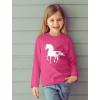 imageTstars  Gift for Horse Lover Love Horses ToddlerKids Long Sleeve TShirtRed