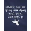 imageTstars  Help Me Back On My Horse Funny Gift Women HoodieBlue