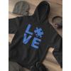 imageTstars Autism Awareness Month  I Love Someone With Autism Women HoodieBlack