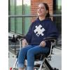 imageTstars Autism Awareness Sweatshirt Heart Cut Puzzle Autism Women HoodieBlue