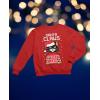 imageTstars Cat Santa Claws Mens Ugly Christmas Sweatshirt Tacky Sweater Style Xmas Holiday Sweatshirts for MenRed
