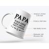imageTstars Dad Mug Gifts for Papa from Daughter Son Fathers Day Funny Coffee Mugs For Dads 11 Oz WhitePapa Mug