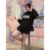 imageTstars Eat Sleep Anime Hoodies for Men Japanese Manga Novelty Unisex Sweatshirt Pullover HoodieBlack