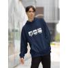 imageTstars Eat Sleep Anime Hoodies for Men Japanese Manga Novelty Unisex Sweatshirt Pullover HoodieBlue