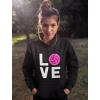 imageTstars Eat Sleep Volleyball Repeat Hoodies for Women Fans Team Players Sweatshirt HoodieBlue