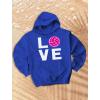 imageTstars Eat Sleep Volleyball Repeat Hoodies for Women Fans Team Players Sweatshirt HoodieRoyal