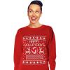 imageTstars Gift for Volleyball Fans Ugly Christmas Happy Volleydays Women SweatshirtGreen